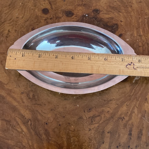 Adcraft  India Au Gratin Oval  8 Oz, Serving Dish Model# OAG-8 Stainless Steel - Picture 9 of 14